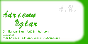 adrienn uglar business card